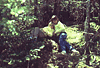Jeff & Lily on moss